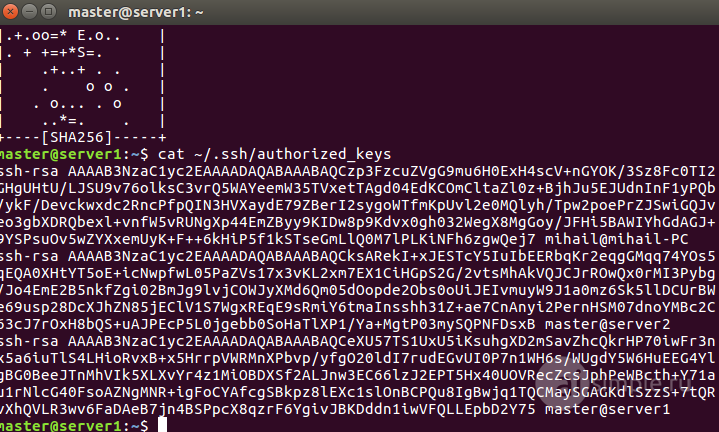 Файл authorized_keys (Установка и настройка ssh на Linux)