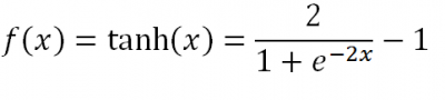 Гиперболический тангенс (формула)